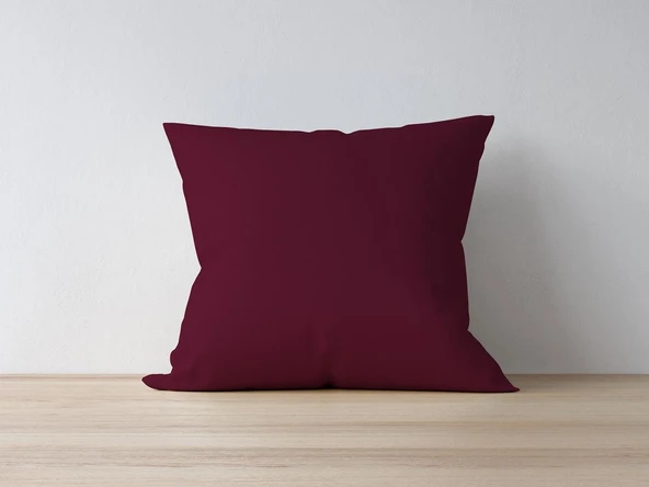 Bordo Kırlent Kılıfı 2li Set ürün görseli 1
