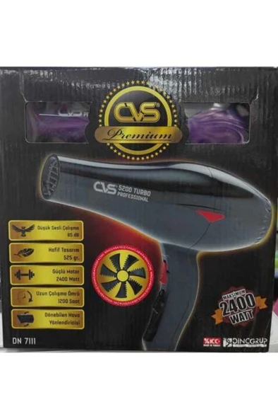 CVS Premium Fön Makinesi 2400w Dn7111 ürün görseli 1