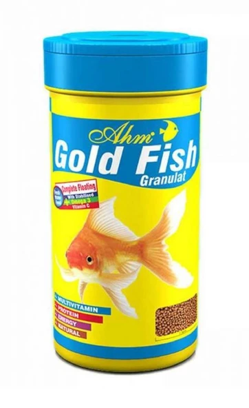 Ahm Gold Granulat Balık Yemi 250 ml ürün görseli 1
