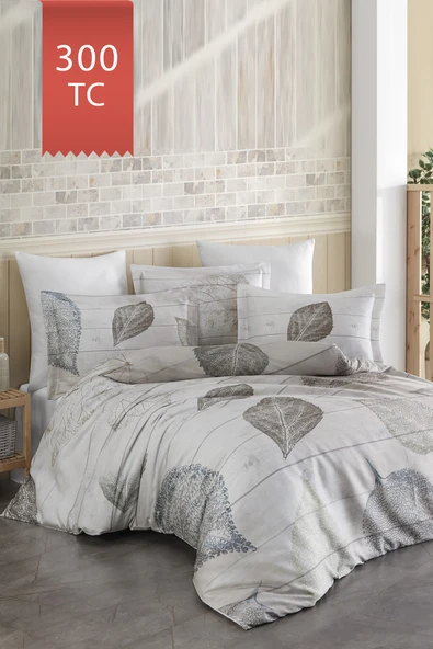 Varol Royal Saten 300TC Nevresim Takımı (Çift Nevresimli) Family Size  - FOLİA ürün görseli 1