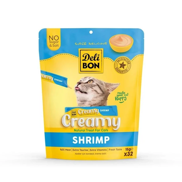 Delibon Creamy Ödül Maması Karidesli 15gr 32li Paket ürün görseli 1