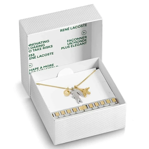Lacoste LACJ2070044 Kolye ve Bileklik Seti - Resim 2
