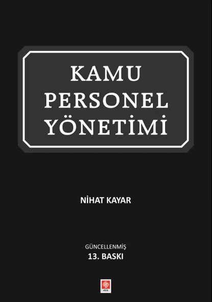 Kamu Personel Yönetimi Nihat Kayar - Resim 3