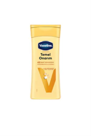 Vaseline Vücut Losyonu Temel Onarım – Kuru Ciltler İçin Yoğun Nemlendirici Bakım Kremi, 200 ml ürün görseli 1