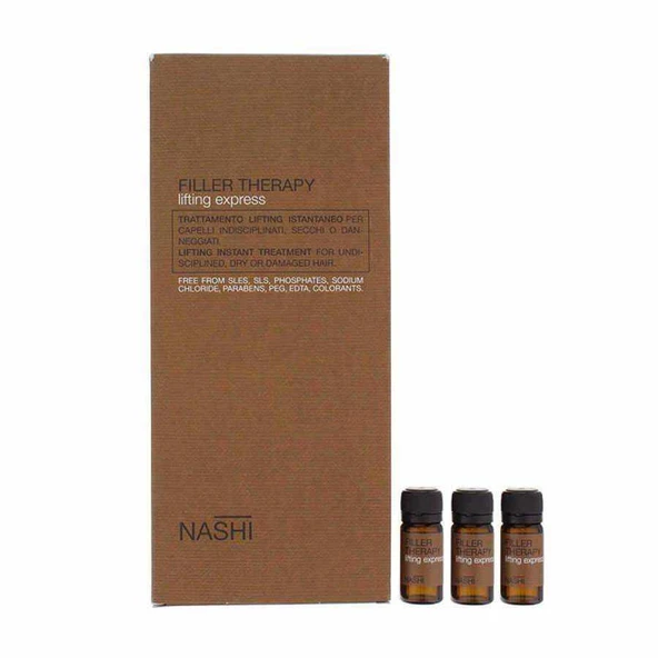 Nashi Filler Therapy Lifting Express Kuru Saçlar Onarıcı Bakım Serumu 24x8ml ürün görseli 1