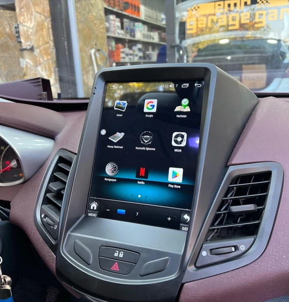 FOR-X FORD FİESTA TESLA(2009-2018)-9.7''ANDROİD GERÇEK 4+64 GB ram / 4 ÇEKİRDEK 1.6Ghz / WIFI 5.0Ghz / BT 5.4-KABLOSUZ CARPLAY-HD KAMERALI-TEKNİK DESTEKLİ ürün görseli 1