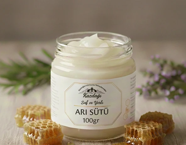 Arı Sütü 100g Saf ve Yerli (Soğuk Zincir Teslimat) ürün görseli 1