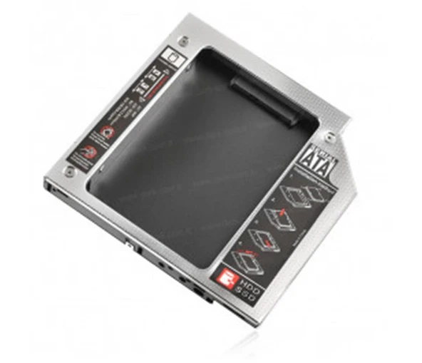 Dark DK-AC-DSOSD12 StoreX X.Tray Notebook Optik Sürücü SATA Disk Yuvası Dönüştürücü (12.7mm) ürün görseli 1