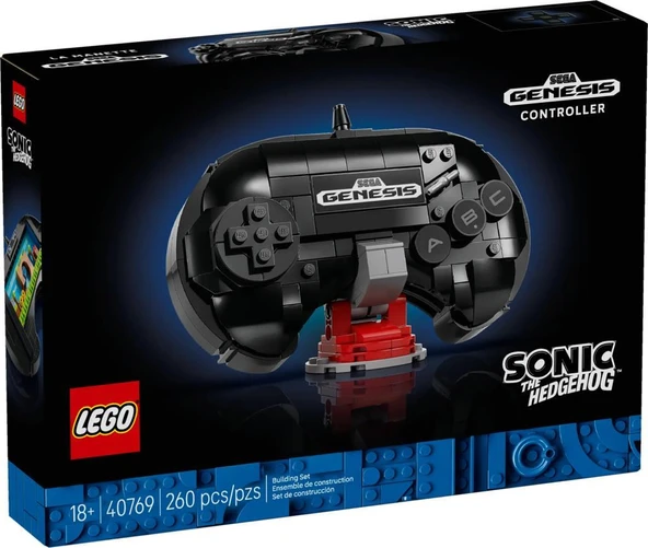LEGO Iconic 40769 SEGA Genesis Controller ürün görseli 1
