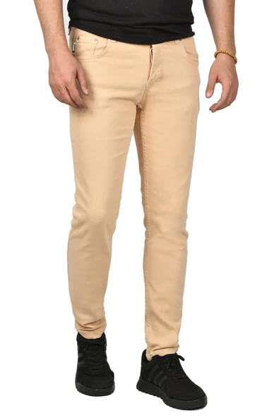 DeepSEA Slim Fit Likralı Düz Kot Jean Pantolon 2407138 ürün görseli 1