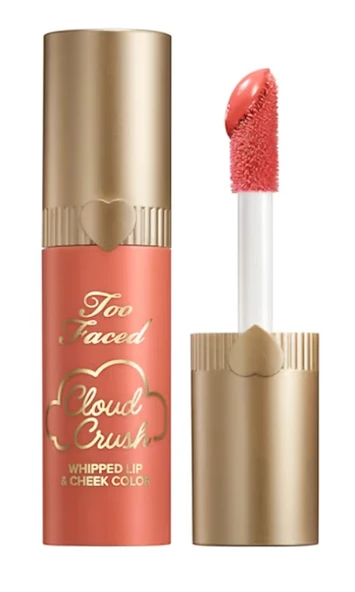 Too Faced Cloud Crush Whipped Lip & Cheek - Dudak Ve Yanak Renklendiricisi - Peach Blur ürün görseli 1
