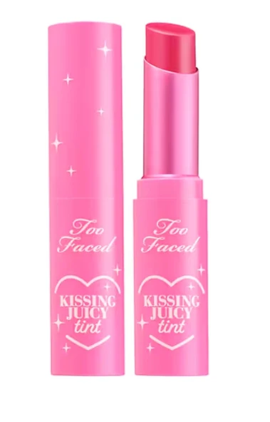 Too Faced Kissing Juicy Tint - Renkli Dudak Balsamı - Strawberry Frosting ürün görseli 1