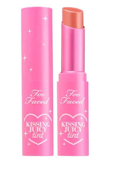 Too Faced Kissing Juicy Tint - Renkli Dudak Balsamı - Peach Rings ürün görseli 1