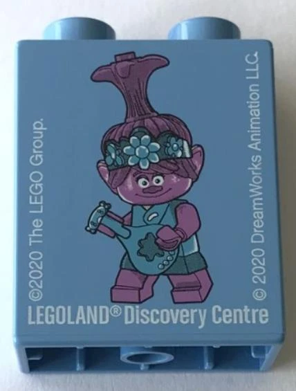 Legoland Discovery Centre 2020 Poppy Trolls Duplo Brick 1x2x2 ürün görseli 1