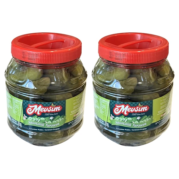Mevsim Salatalık Turşusu 1350 gr x 2 Adet ürün görseli 1