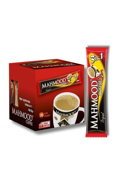 Mahmood Coffee 3'ü 1 Arada 48'li Hazır Kahve ürün görseli 1