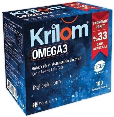 Tab Krilom Omega-3 100 Softjel | Ekonomik Paket ürün görseli 1