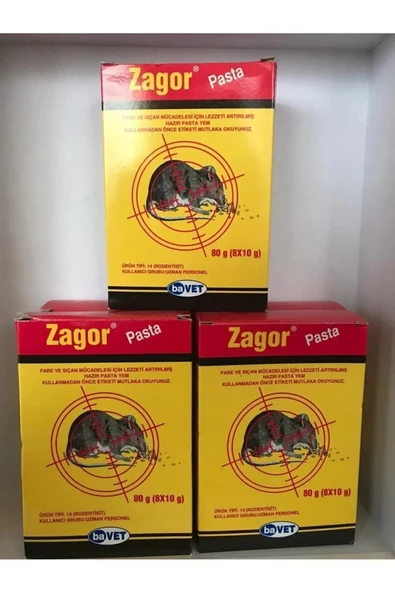 Zagor Fare Pasta Yemi 3 Adet ürün görseli 1