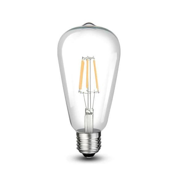 Cata CT-4353 8W Edison Rustik LED Ampul E27 Günışığı 3000K Filament Dekoratif Lamba 950 lm ürün görseli 1