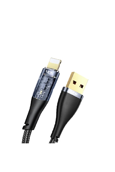 K672 Usb - Lightning 20w 3a 1.3m Örgü Şarj Kablosu ürün görseli 1