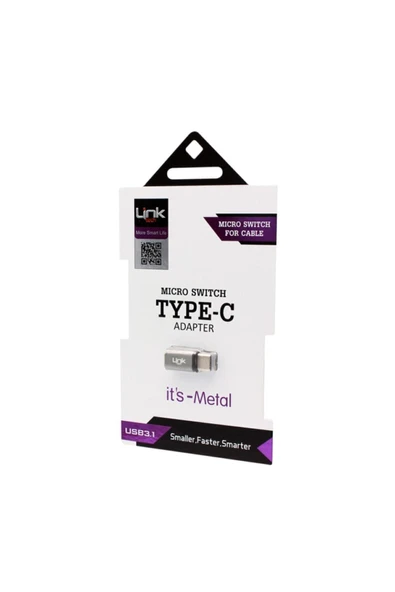 O186 Micro Usb  Type-c Dönüştürücü - Resim 2