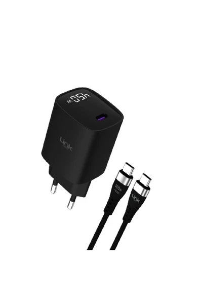 G850 Premium 45w Qc4.0 Gan Type-c Kablolu Şarj Aleti Set ürün görseli 1
