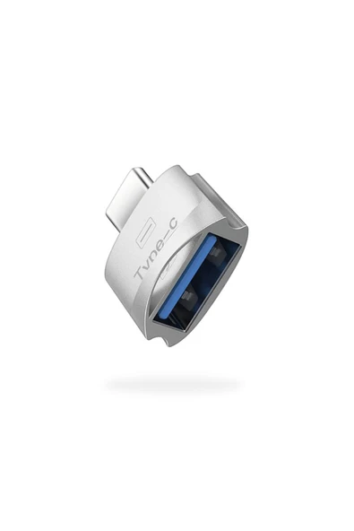 O193 Type-c - Usb Dönüştürücü Otg Zinc Metal Adaptör ürün görseli 1