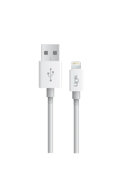 K559 Lightning Şarj Ve Data Kablosu 2.4a 1mt Beyaz - Resim 2