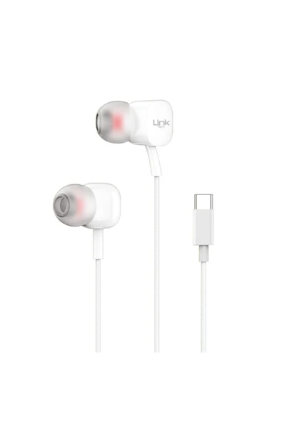 H16 Type-c Stereo Kulak Içi Kablolu Kulaklık ürün görseli 1