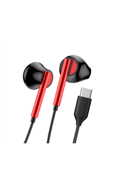 H65 Type-c Stereo Kulak Içi Kablolu Kulaklık ürün görseli 1