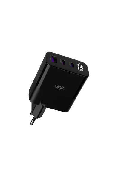 G852 Premium 65w Pd Gan3 1xusb 2x Usb-c Şarj Adaptörü ürün görseli 1