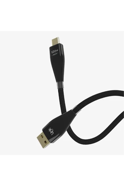 K691 Safe 1200mm 120W USB-A → Tip-C Turbo Şarj Ve Data Kablosu ürün görseli 1