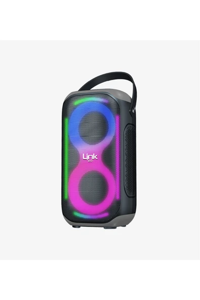 RGB Işıklı Ayaklı Mikrofonlu 50W Bluetooth Hoparlör ürün görseli 1