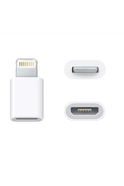 Micro Usb Lightning Iphone Dönüştürücü Adaptör - Resim 2