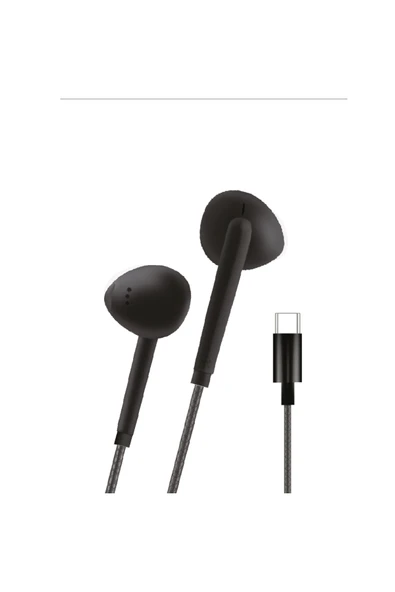 H36 Type-c Stereo Kulak Içi Kablolu Kulaklık ürün görseli 1