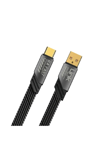 K470 Mecha Style Usb - Type-c 66w 6a 1.2mt Hızlı Şarj Kablosu ürün görseli 1