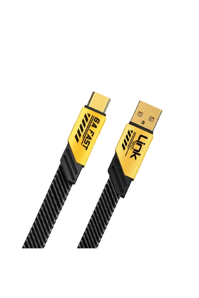K470 Mecha Style Usb - Type-c 66w 6a 1.2mt Hızlı Şarj Kablosu ürün görseli 1