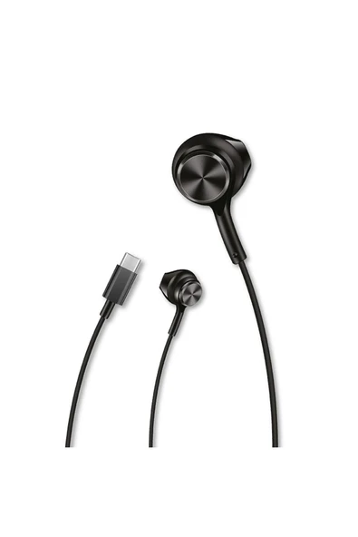H75 Type-c Stereo Kulak Içi Kablolu Kulaklık ürün görseli 1