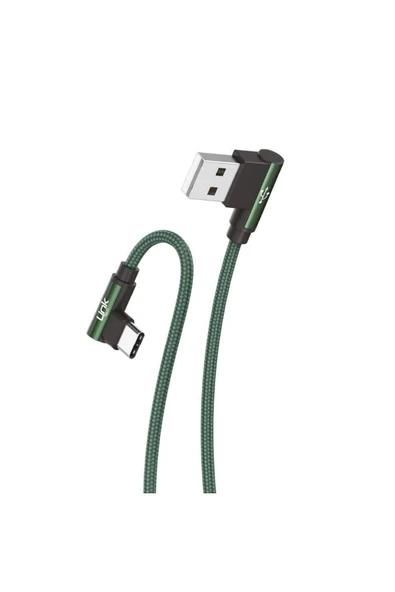 K594 Safe Type-c Usb 90 Derece Gamer Oyuncu Şarj Kablosu ürün görseli 1