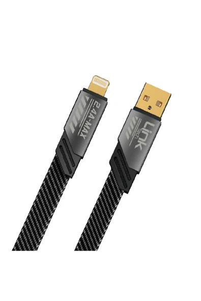 K471 Mecha Style Usb - Lightning 12w 2.4a 1.2mt Şarj Kablosu ürün görseli 1