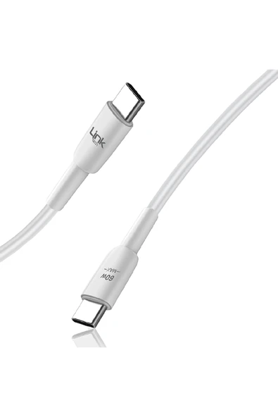 K622 60w Pd Type-c To Type-c 30cm Şarj Kablosu - Resim 3