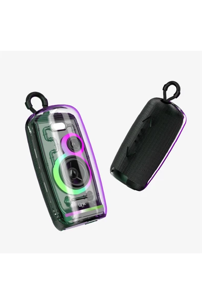 R116 IPX5 Sertifikalı Işıklı Bluetooth Hoparlör ürün görseli 1