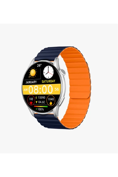 S104 Premium AMOLED LT Watch Akıllı Saat ÇİFT KORDONLU ürün görseli 1