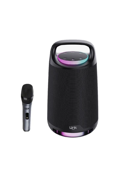 M406 Premium Ipx4 Rgb 180w Mikrofonlu Kablosuz Bt Hoparlör ürün görseli 1