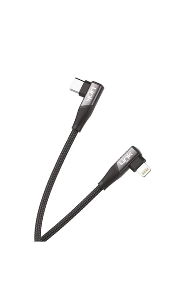 K596 27w Type-c - Lightning 90 Derece Data/şarj Kablosu 1.5mt ürün görseli 1