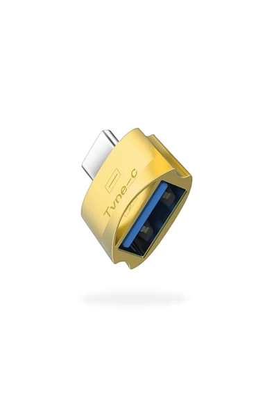 O193 Type-c - Usb Dönüştürücü Otg Zinc Metal Adaptör ürün görseli 1