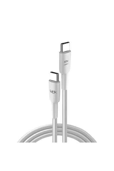 K622 60w Pd Type-c To Type-c 30cm Şarj Kablosu ürün görseli 1
