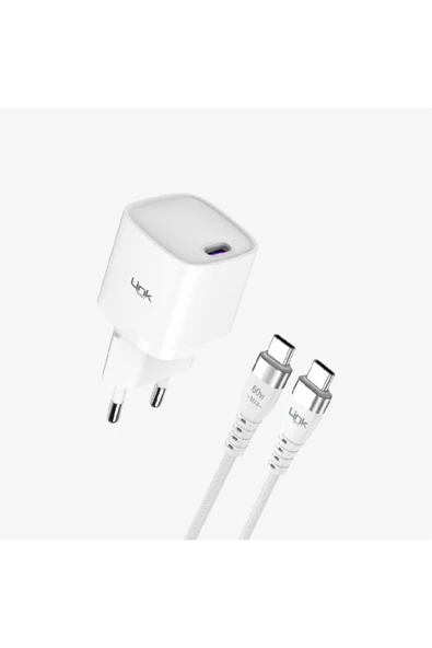 G842 Premium KVK GARANTİLİ Mini Type-C Cable 20W USB-C Super SI Charger ürün görseli 1