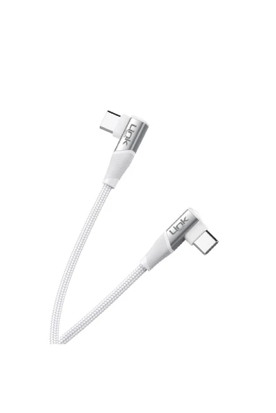 K595 Safe 60w Type-c - Type-c 90 Derece Data/şarj Kablosu 1.5mt ürün görseli 1