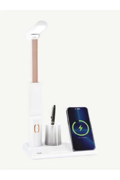 W799 Premium 3’ü 1 Arada Masaüstü Wireless Telefon Tutacağı & Şarj Aleti ürün görseli 1
